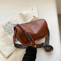 Bolso cruzado Vintage para mujer, bandolera pequeña de cuero PU con diseño de lujo y almohada, a la moda - details 2
