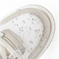 Zapatillas de deporte de cuero de alta calidad para niños y niñas, zapatos de baloncesto para correr, tenis, deportes, moda - details 6