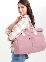 Bolso de mano de gran capacidad para mujer, bolso de compras de corta distancia, Fiess, Yoga, bolso de hombro tipo bandolera - details 0