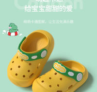 Zapatos de agujero de gato de dibujos animados, zapatillas antideslizantes de suela blanda para bebé, playa, bebé, niños, zapatillas frías - details 5