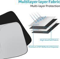 Parasol Delantero para Coche, Protector Solar para Protección contra Rayos UV, 137x70 cm - details 2