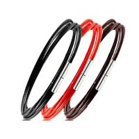 Collar de cordón de cuero negro, cadena de encaje de cuerda de cera con cierre giratorio de acero inoxidable para collares DIY, joyería - details 3