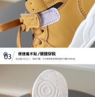 Nuevos zapatos deportivos para niños, zapatos casuales de suela alta con suela blanda antideslizante - details 5