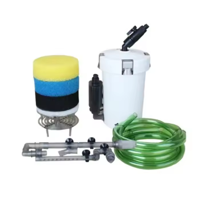 Contenedor de Cubo de filtro de Acuario externo ultrasiolencioso, Caja de filtro + Bomba de Agua, HW602B, HW603B - 1