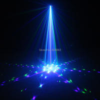 Proyector de Patrones de Láser Remoto ESHINY MINI Azul y Verde para DJ Dance Disco Bar Fiesta de Navidad con Efecto de Iluminación de Escenario T177N8 - details 10