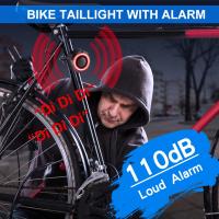 Luz de Alarma para Motocicleta Anchtek con Sensor de Frenos Automáticos Carga USB Control Remoto Inteligente para Bicicleta Antirrobo - details 5