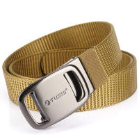Cinturón Casual de Nylon Versátil Tamaño Grueso de 3.5CM con Hebilla de Aleación - details 14