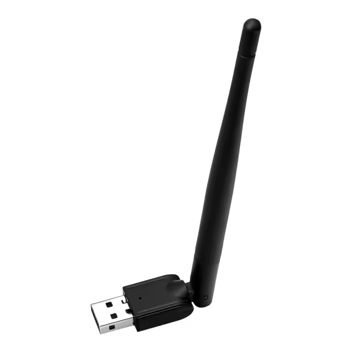 Mini adaptador WiFi USB, receptor inalámbrico de tarjeta de red de MT-7601, 150Mbps, 2,4 GHz, para PC, escritorio y portátil - 1