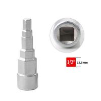Llave para radiadores cuadrada de precisión, llave para radiador de trinquete de 1/2 pulgadas, válvula de llave escalonada multiusos de acero con alto contenido de carbono de 5 etapas - details 6