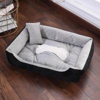 Cama de Hueso Cálida para Mascotas Almohada de Kennel de Algodón Lavable para Perros y Gatos - details 6