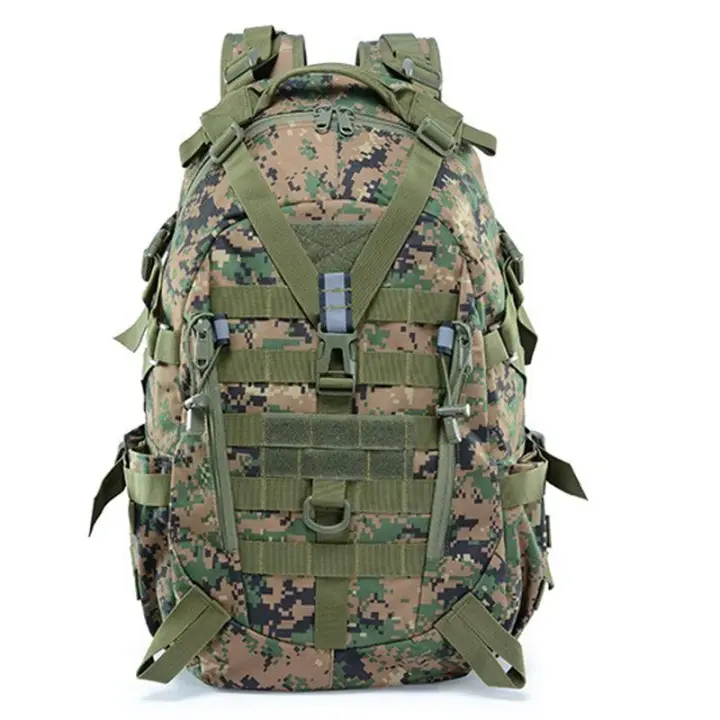Nuevo modelo 202540L Mochila de Camping Bolsa de Hombre Bolsas de Viaje Táctica Molle Mochila de Escalada Senderismo al Aire Libre Reflectante Bolsa de Pesca de Hombro - 1