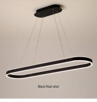 TOMAXIN-Luz LED colgante para comedor, sala de estar, dormitorio, lámpara de araña ovalada, 100CM - details 7