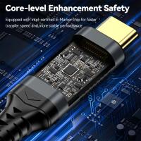 Cable de carga rápida USB Tipo C Minisopuru 240W Soporte de 16K/Dual 8K 80Gbps de datos - details 3