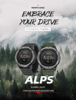 NORTH EDGE ALPS-reloj con brújula de fibra de carbono para hombre, Original, correa de nailon, resistente al agua hasta 50M - details 0