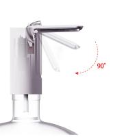 Dispensadores de agua plegables para el hogar, bomba dispensadora automática con botón de Control, dispensador de agua eléctrico portátil - details 4