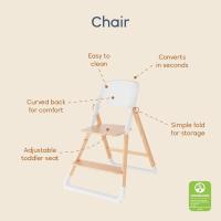 Ergobab Evolve para Niños Base de Trono Ergonómica Crecimiento Desde 36 Meses Altura Ajustable - details 6