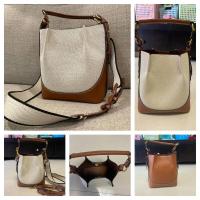 Bolso de Lona con Detalles de Moda Leten Bolso Cruzado de Cuero PU de Alta Gama con Correa Ancha - details 0