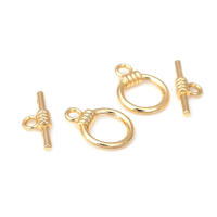 Anillo redondo de latón de Color dorado de 18K, cierre de palanca circular O, cierres de conexión para pulsera, suministros para fabricación de joyas, accesorios Diy - details 70