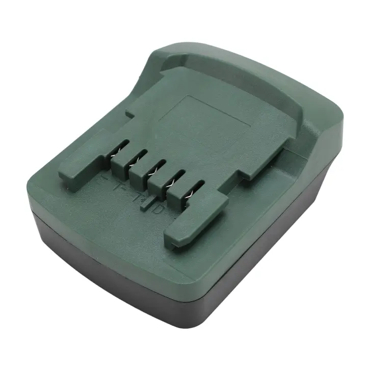 Adaptador de batería para herramientas eléctricas, convertidor de adaptador de batería portátil ABS de 18V para Metabo - 1