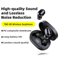 -auriculares inalámbricos E6PRO TWS, cascos con pantalla LED, estéreo, Hifi, graves, micrófono, música deportiva, Control táctil, Bluetooth - details 0