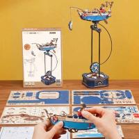 Rompecabezas 3D del Océano Pesca Rokr Juguete de Búzio DIY para Familia y Colegio - details 1