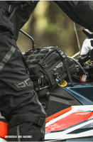 Rhinowalk-bolsa de depósito para motocicleta, mochila versátil de 9L con cubierta para lluvia, bolsa de agua de 1,5 L, sistema MOLLE, multicompartimento Universal - details 1