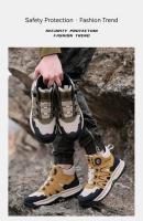 Zapatos de Seguridad para Hombres Botas de Trabajo Indestructibles con Punta de Acero - details 4