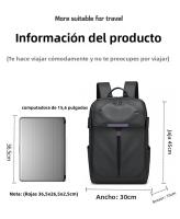 Mochila impermeable función de viaje bolsa de ordenador de gran capacidad de ciclismo de los hombres de la com****dora casco mochila de viaje bolsa de la escuela. - details 6