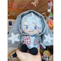Evelyn (muñeca) 20cm Mini Sudadera con capucha gris ropa con orejas de conejo mono de estilo de dibujos animados Mini ropa Love and Deepspace ropa diy regalo - details 3
