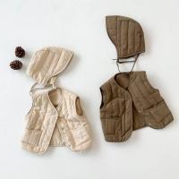Conjunto de Chapea y Chaleco para Bebés Coreanos Ropa de Infantes para Otoño Primavera - details 13