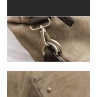 Bolso de Viaje de Lona para Hombre Equipaje de Gran Capacidad Estilo Bandolera de Hombro - details 10