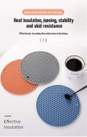 Villa de Silicona Multifuncional para Cocina Alfombra Circular Antideslizante Resistente al Calor - details 1