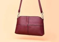 Nuevo Casual Messenger Bag Crossbody PU Leather Black Ladies Handbag Small Shoulder Bag Wallet - details 4