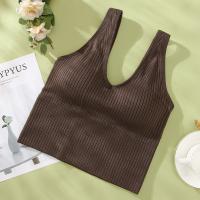 Sujetador largo inalámbrico sin espalda para mujer, trajes de otoño, frescura de otoño, informal, cómodo, transpirable, lencería, sujetadores para mujer, sujetadores push up para mujer, ropa - details 4