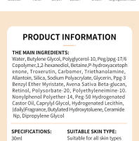Suero de retinol hidratante reafirmante cuidado de la piel solución original cosmética - details 10