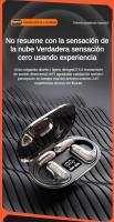 Auriculares de Conducción Abierta SANLEPUS 2024, Auriculares Bluetooth Inalámbricos, Auriculares Bluetooth 5.3 con Micrófono HD HiFi Estéreo Pantalla LED, Carga Rápida USB-C, Ajuste Cómodo, Compatibles con Android y iPhone - details 2