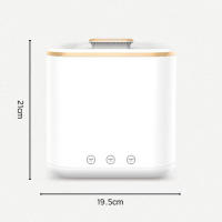 Mini lavadora portátil ultrasónica, lavadora de esterilización con luz azul - details 8