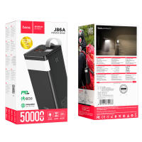 Batería Externa HOCO J86 40000 ~ 60000mAh 22,5 W + PD20W + QC3.0 tipo-c * 1 USB * 2 iluminación LED - details 10