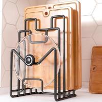 Soporte para tabla de cortar multicapa, soporte de Metal para arte del hierro, estante para tapa de olla, estante Vertical para ahorrar espacio, organizador de tabla de cortar, gabinete - details 6