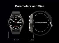 Reloj inteligente DM50 para deportes al aire libre, Pantalla Amoled HD de 1,43 pulgadas, Bluetooth, llamadas, detección de frecuencia cardíaca, resistente al agua IP68 - details 18