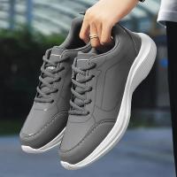Zapatillas de Correr para Hombres Cálidas de Invierno Zapatos Casuales Ligeros con Cordón - details 5