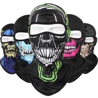 Gorro estampado para ciclismo, gorra de viento, máscara multifunción, forro para casco de Moto, pasamontañas de cara completa - details 1