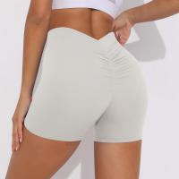 Pantalones cortos Fiess para mujer, pantalones cortos de cintura alta para ciclismo, gimnasio, yoga - details 2