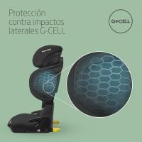 Silla de Coche Plegable Negro Completo 10 Posiciones de Reposacabezas Protección de Impactos Laterales G-CELL Cojín de Asiento Para Niños - details 3
