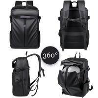 Mochila de Viaje Cabina Avion para Hombre, portátil, Impermeable, Ordenador - details 9