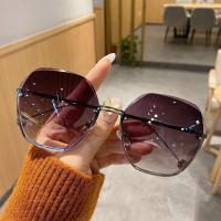 Gafas finas de cara grande, gafas de sol, gafas de sol para mujer - details 11