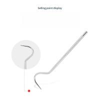 Juego de herramientas para palillos de dientes para el hogar, hilo dental de acero inoxidable para el cuidado dental - details 15