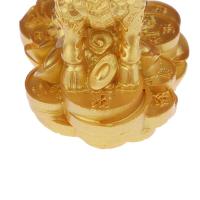 Estatua de la bestia del Dios Qilin, Fengshui Kylin Chi-lin Qilin de cobre chino, para decoración del hogar, 1 par - details 11