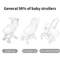 Saco de dormir para cochecito de bebé, cojín a prueba de viento para recién nacido, carrito de invierno, bolsas de coche para bebés - details 11