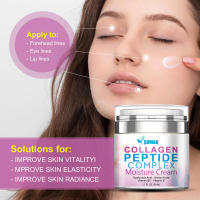 Crema facial de colágeno tipo prensa de embalaje inglés - details 5